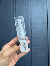 Load image into Gallery viewer, Smashed Glass Mezuzah- 1/2 Glass Style