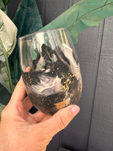 Load image into Gallery viewer, Chuppah Break Glass - Black/White/Gold