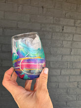 Load image into Gallery viewer, Chuppah Break Glass - Teal/Purple/Pink/Gold/Metallic