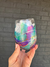 Load image into Gallery viewer, Chuppah Break Glass - Teal/Purple/Pink/Gold/Metallic