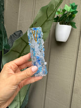 Load image into Gallery viewer, Smashed Glass Mezuzah with 3 sides of Glass
