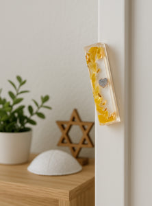 Smashed Glass Mezuzah - Arch