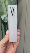 Load and play video in Gallery viewer, Mezuzah - White - Slate Shin
