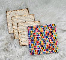 Load image into Gallery viewer, Matzah Cover-Rainbow
